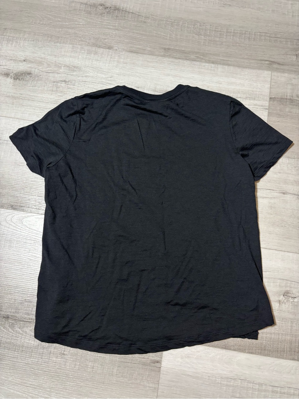 Icebreaker Women’s Merino 150 Wool Short Sleeve Tee Black Large - Picture 2 of 9